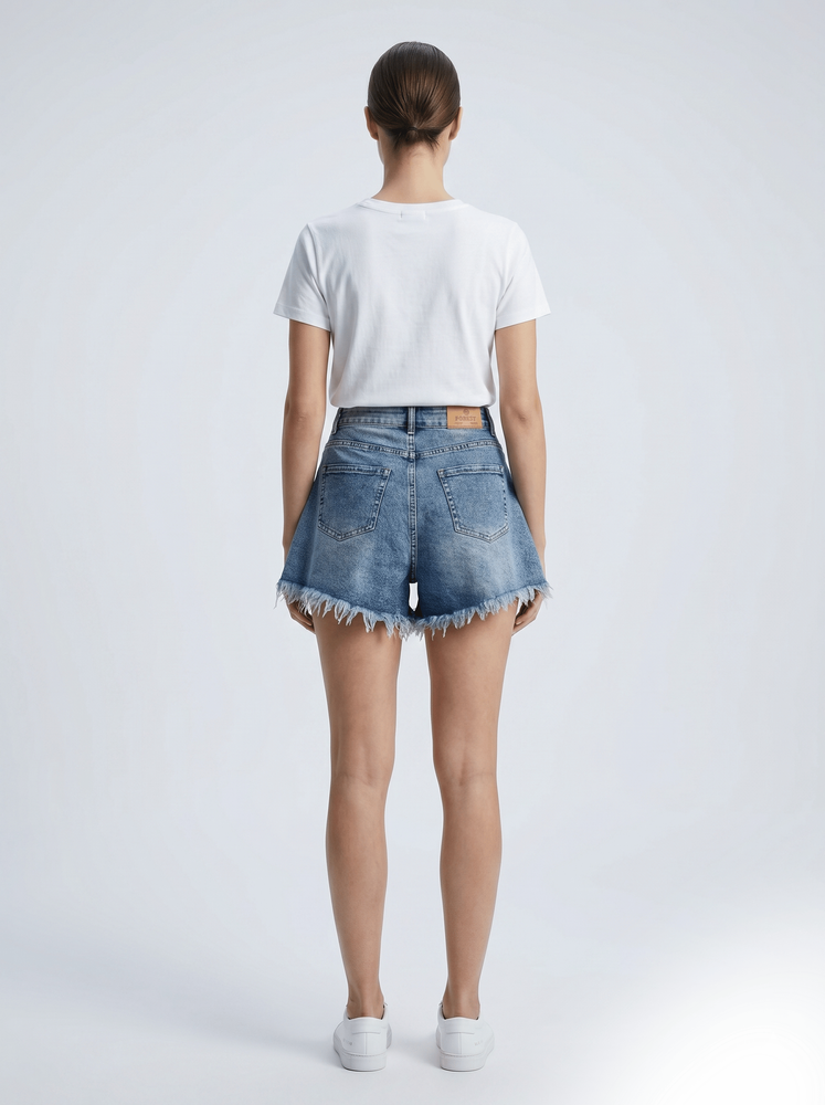 Шорты джинсовые женские 25 Синий FOREST JEANS (755504-25) 755504-25 фото