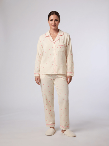 Пижама женская S Молочный FASHION (731290-S) 731290-S фото