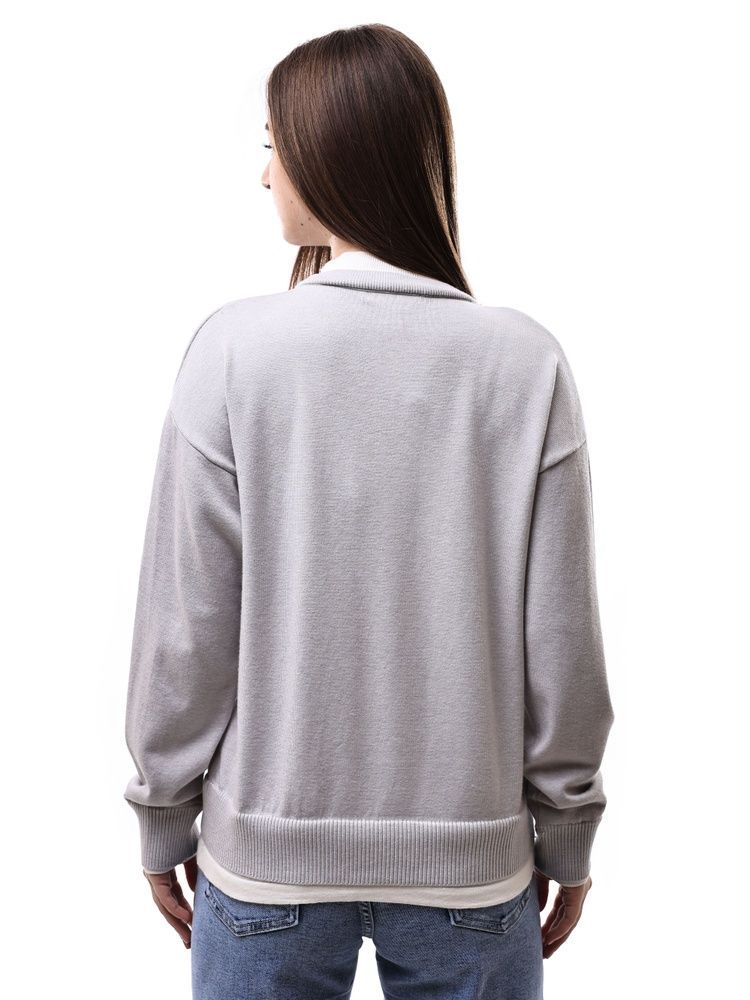 Светр жіночий OneSize Світло-сірий (701050-OneSize) 701050-OneSize фото