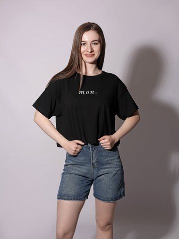 Футболка женская OneSize Черный ANDIN (718734-OneSize) 718734-OneSize фото