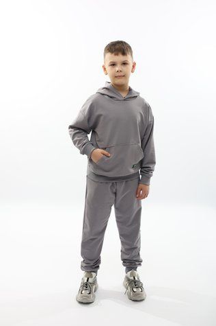 Костюм спортивний для хлопчика 140 Темно-сірий EST.1991 (672267-140) 672267-140 фото