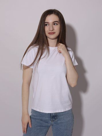 Футболка жіноча 42 Білий (723440-42) 723440-42 фото