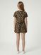Костюм з шортами для дівчинки підлітка 128 Бежевий TOP STYLE (733509-128) 733509-128 фото 2