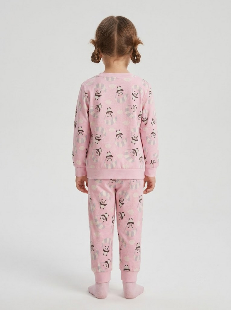 Пижама для девочки 104 Розовый MINIMODA (750943-104) 750943-104 фото