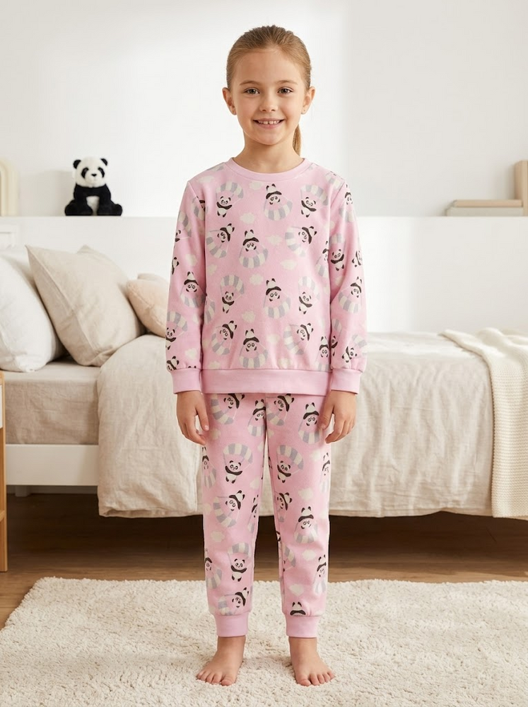 Пижама для девочки 104 Розовый MINIMODA (750943-104) 750943-104 фото