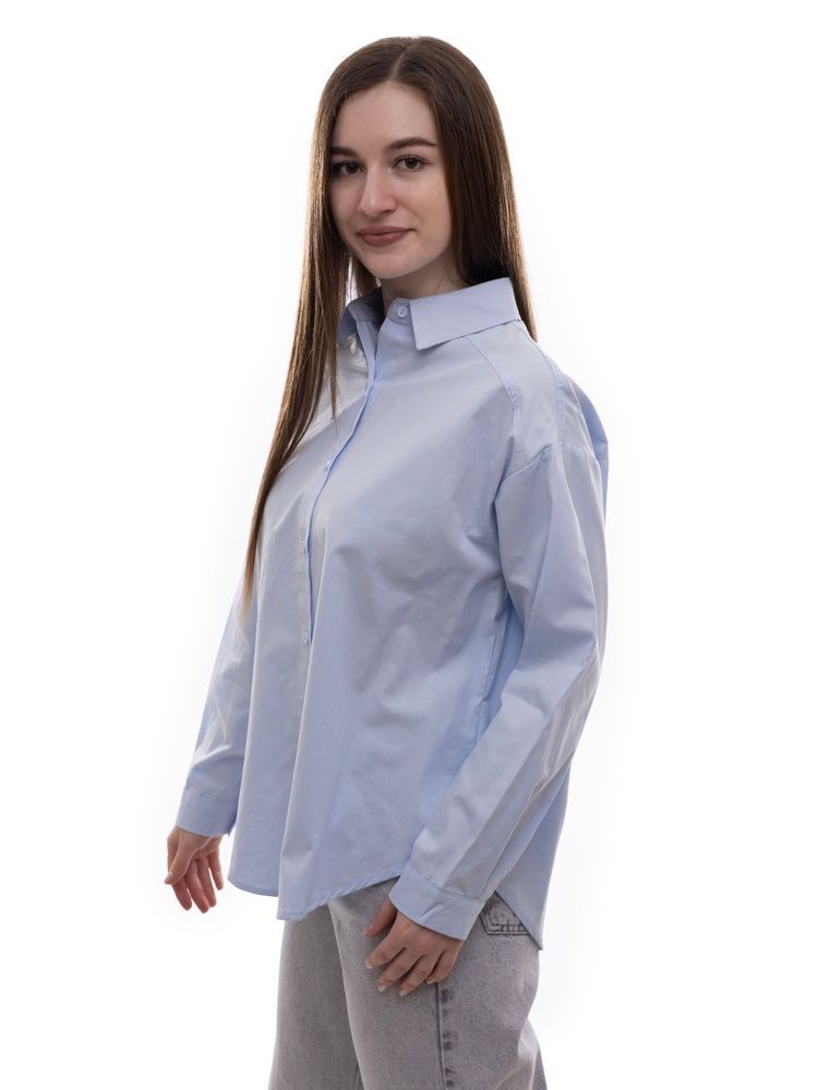 Сорочка жіноча S Блакитний M@C (700848-S) 700848-S фото