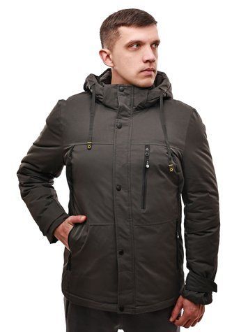 Куртка зимняя мужская 48 Темно-серый TEE (691338-48) 691338-48 фото