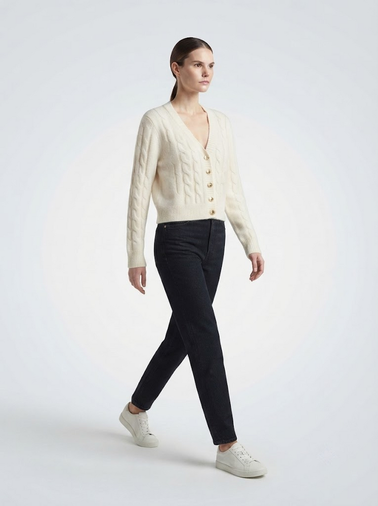 Кофта жіноча S Молочний TVIY LOOK (723085-S) 723085-S фото