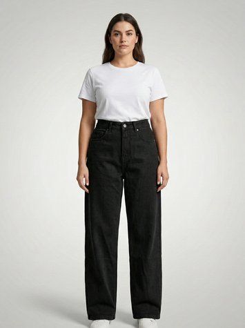 Джинси жіночі 25-26 Чорний XF JEANS (726641-25-26) 726641-25-26 фото