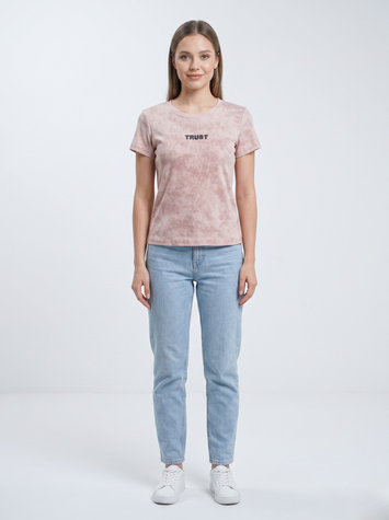 Футболка жіноча OneSize Рожевий FASHION (712000-OneSize) 712000-OneSize фото