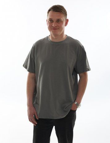 Футболка чоловіча 56 Сірий EST.1991 (670259-56) 670259-56 фото