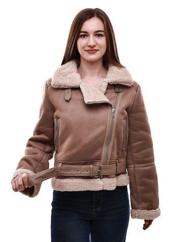 Куртка зимняя женская S Бежевый M@C (689978-S) 689978-S фото