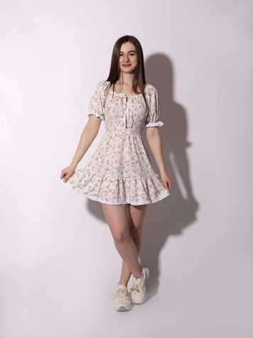 Платье женское 42 Белый STREET FASHION (722510-42) 722510-42 фото