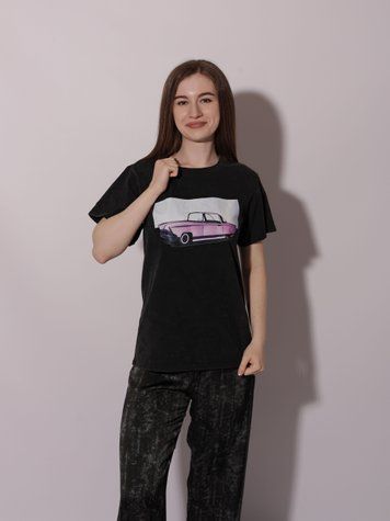 Футболка женская S Черный FASHION (710683-S) 710683-S фото