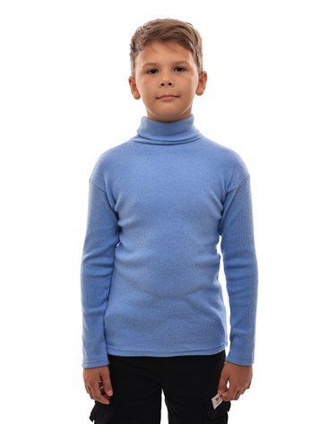 Гольф трикотажний для хлопчика 134 Синій HAPPY KIDS (694664-134) 694664-134 фото