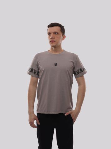 Футболка чоловіча 46 Сірий ЛОТОС (719809-46) 719809-46 фото