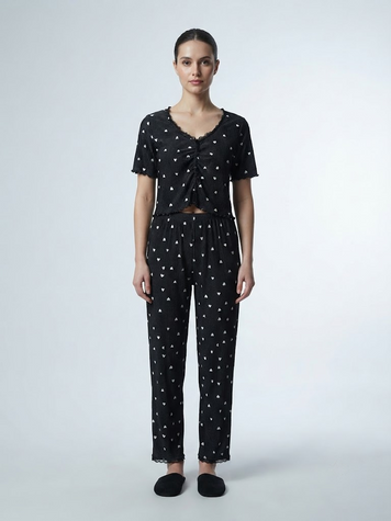 Пижама женская S Черный FASHION (730073-S) 730073-S фото
