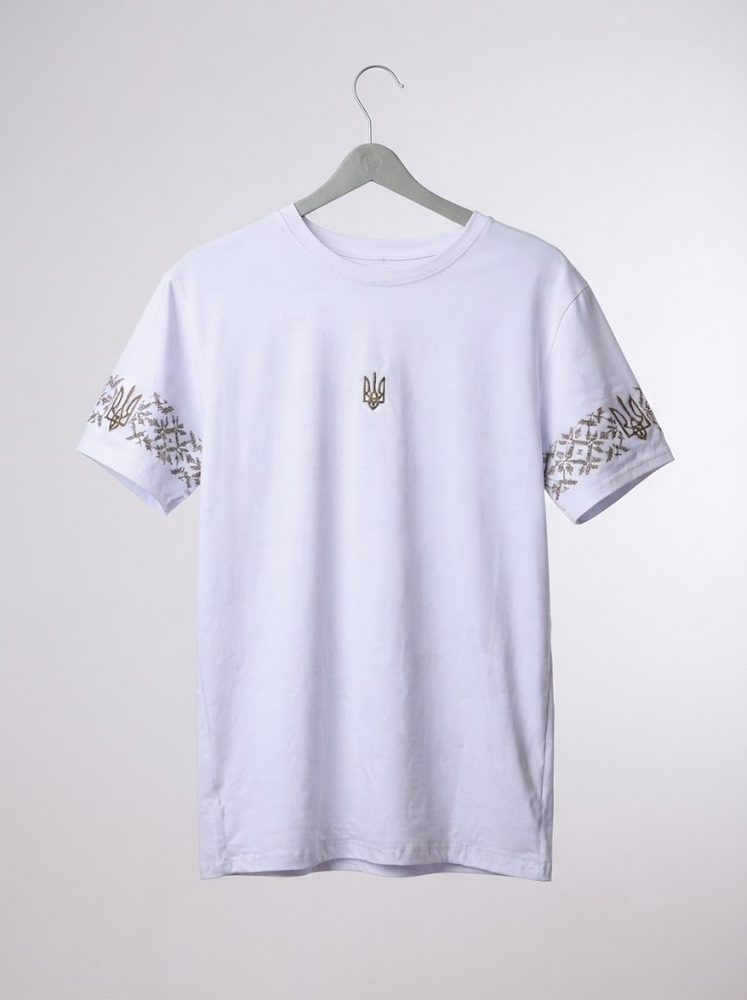 Футболка чоловіча 46 Білий ЛОТОС (728902-46) 728902-46 фото