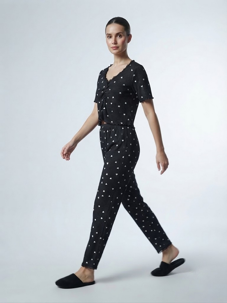 Пижама женская S Черный FASHION (730073-S) 730073-S фото