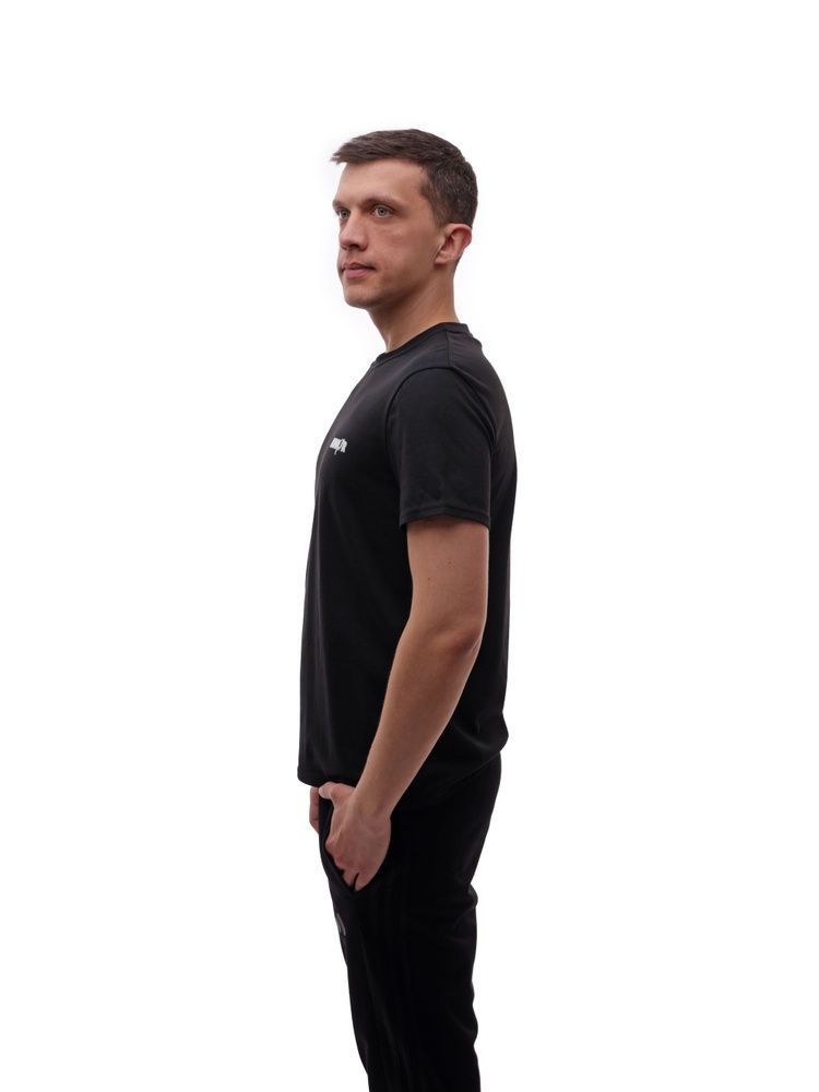 Футболка чоловіча 2XL Чорний TEE (718362-2XL) 718362-2XL фото