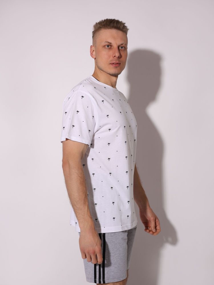 Футболка чоловіча S Білий LUMO (715435-S) 715435-S фото