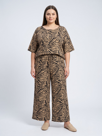 Костюм брючний жіночий 50 Світло-коричневий PERLE MODA (745798-50) 745798-50 фото
