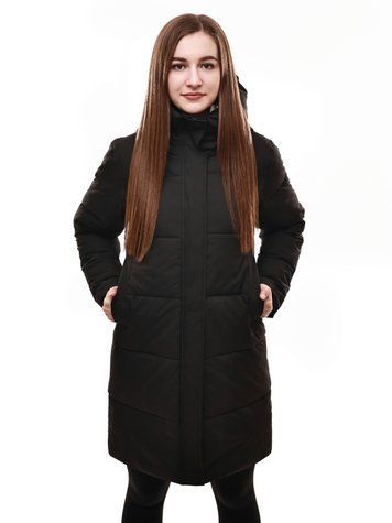 Куртка джинсовая женская S Черный (689159-S) 689159-S фото