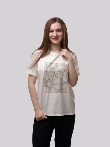 Футболка женская OneSize Белый NANA (711917-OneSize) 711917-OneSize фото