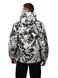 Куртка зимова чоловіча L Чорно-білий FASHION (693795-L) 693795-L фото 3