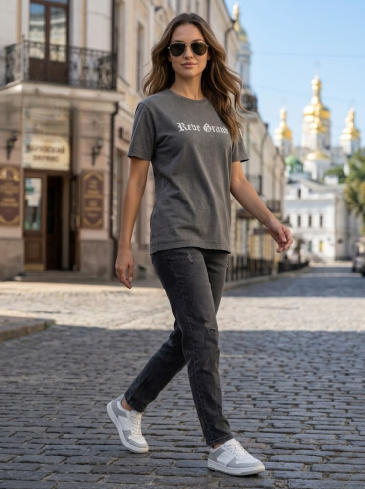 Футболка жіноча OneSize Сірий LUMO (715507-OneSize) 715507-OneSize фото