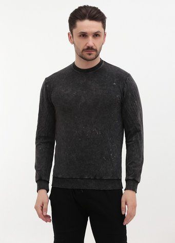 Світшот чоловічий M Чорний SPORT LINE (669079-M) 669079-M фото