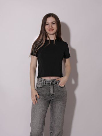 Футболка жіноча OneSize Чорний (715096-OneSize) 715096-OneSize фото