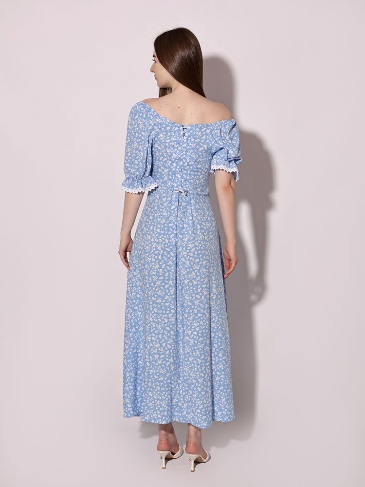 Платье женское 42 Голубой STREET FASHION (718025-42) 718025-42 фото
