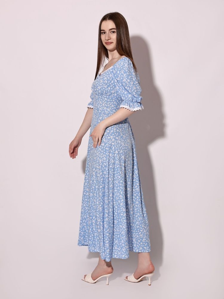 Платье женское 42 Голубой STREET FASHION (718025-42) 718025-42 фото
