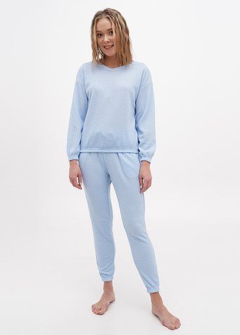Піжама жіноча S Блакитний FOR WOMAN (663511-S) 663511-S фото