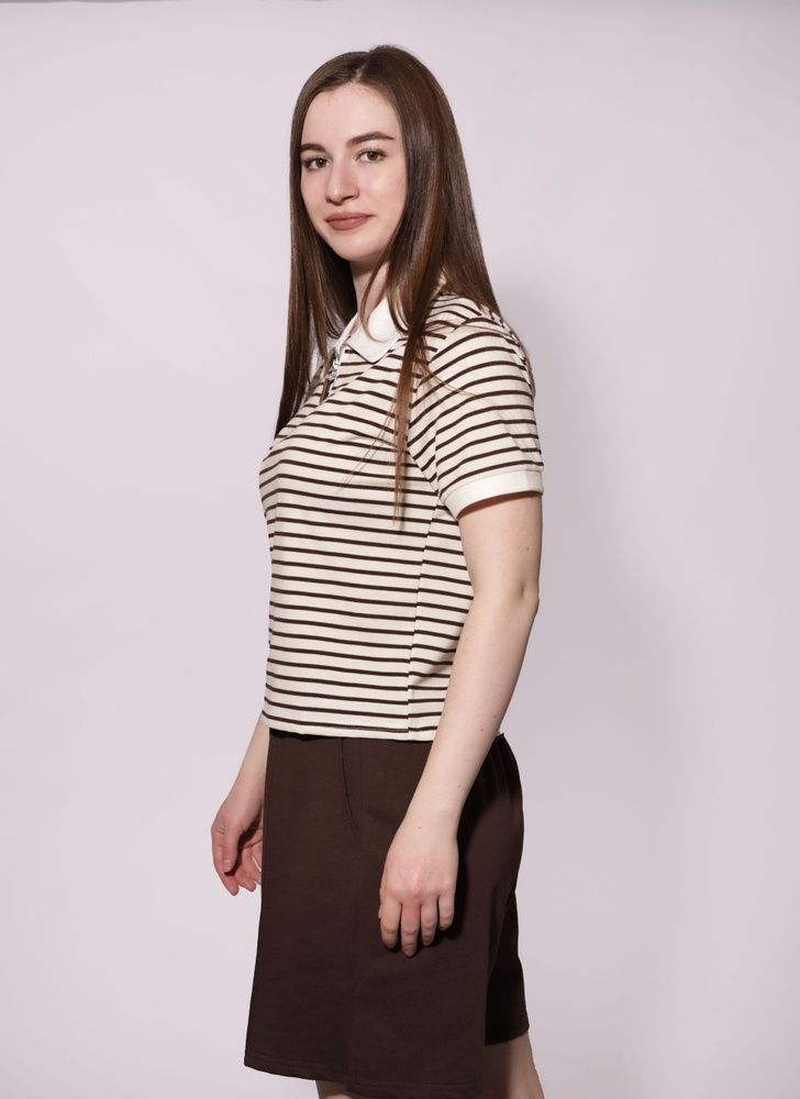 Поло жіноче OneSize Молочний (716053-OneSize) 716053-OneSize фото