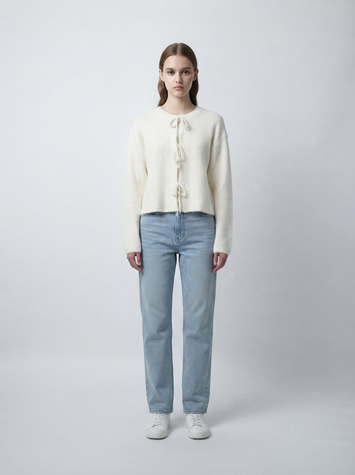 Кофта жіноча S Молочний TVIY LOOK (723010-S) 723010-S фото