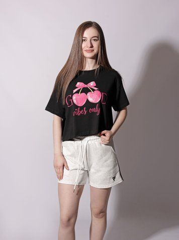 Футболка женская OneSize Черный ANDIN (718733-OneSize) 718733-OneSize фото