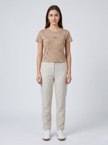 Футболка жіноча OneSize Світло-коричневий FASHION (712001-OneSize) 712001-OneSize фото