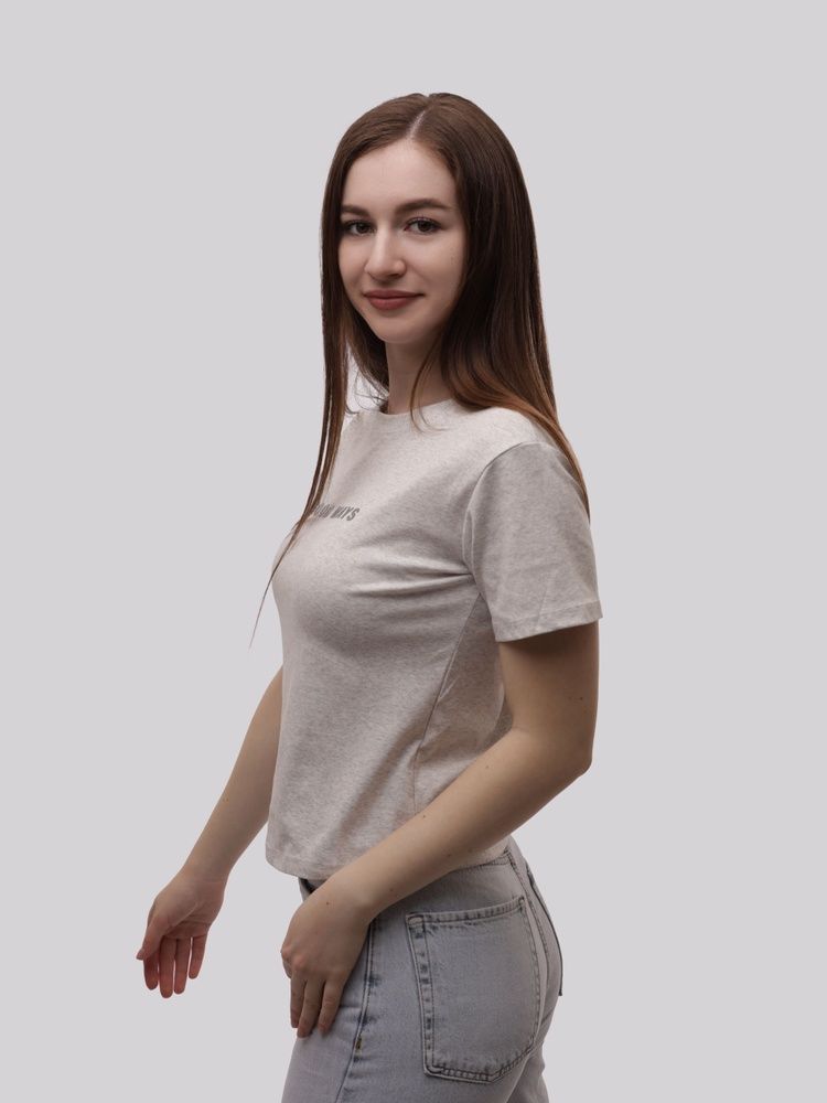 Футболка жіноча OneSize Світло-сірий M@C (707575-OneSize) 707575-OneSize фото