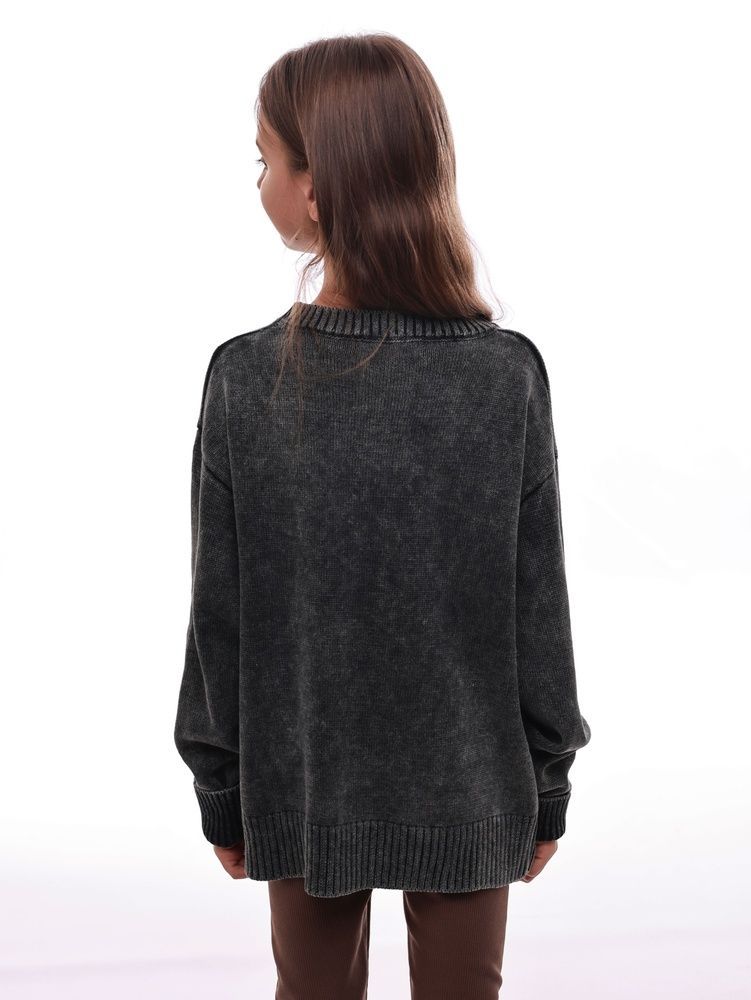 Светр для дівчинки підлітка OneSize Чорний M@C (685668-OneSize)* 685668-OneSize фото